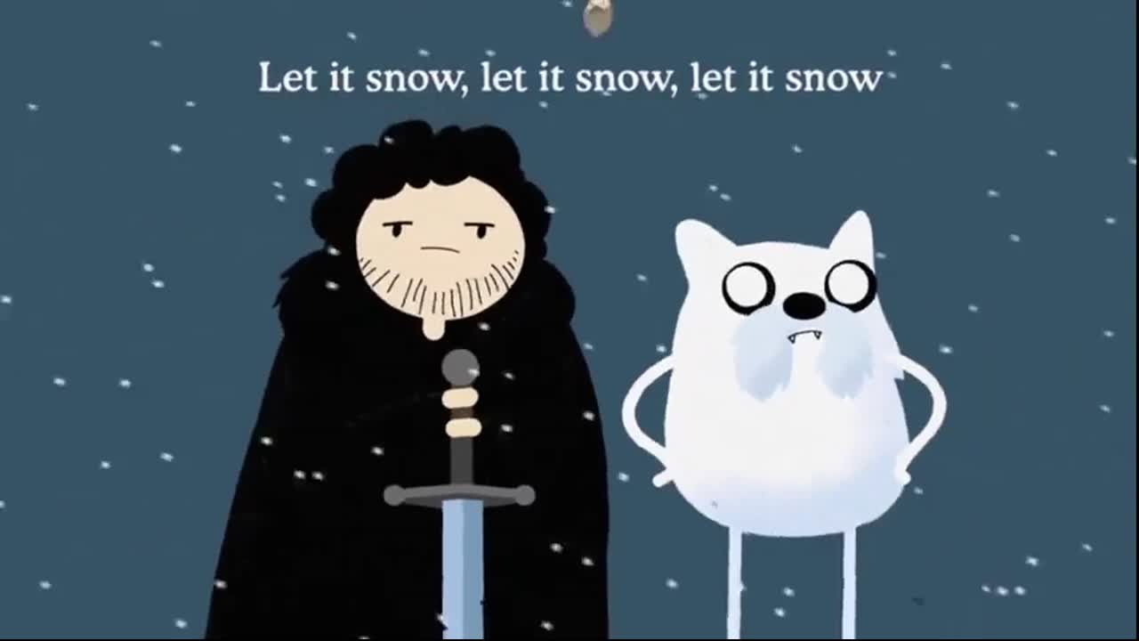Adventure Time - Let it snow