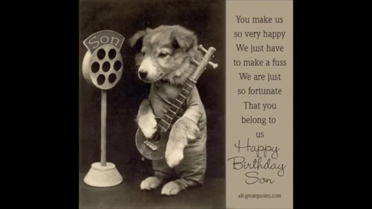 all greatquotes - Happy Birthday Son