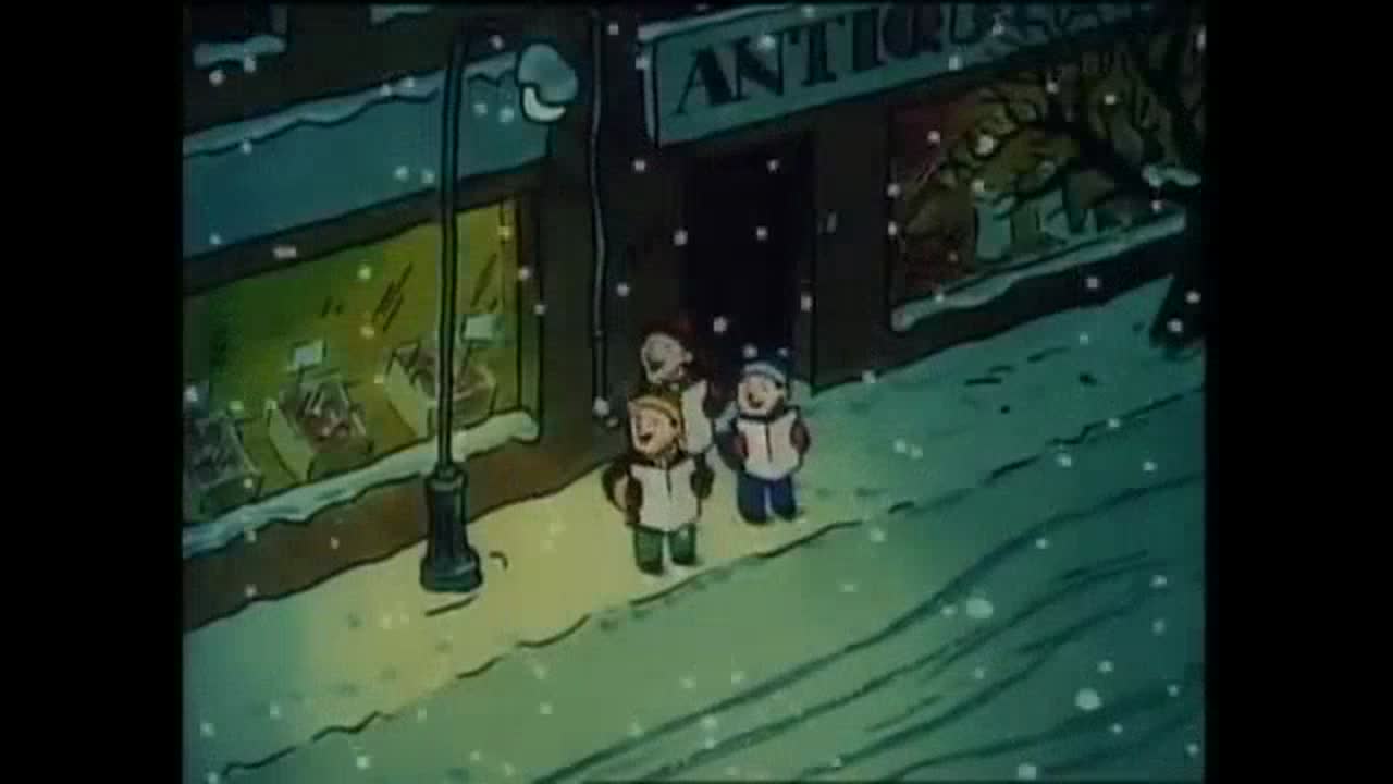 Babar and Father Christmas - We wish you a Merry Christmas!