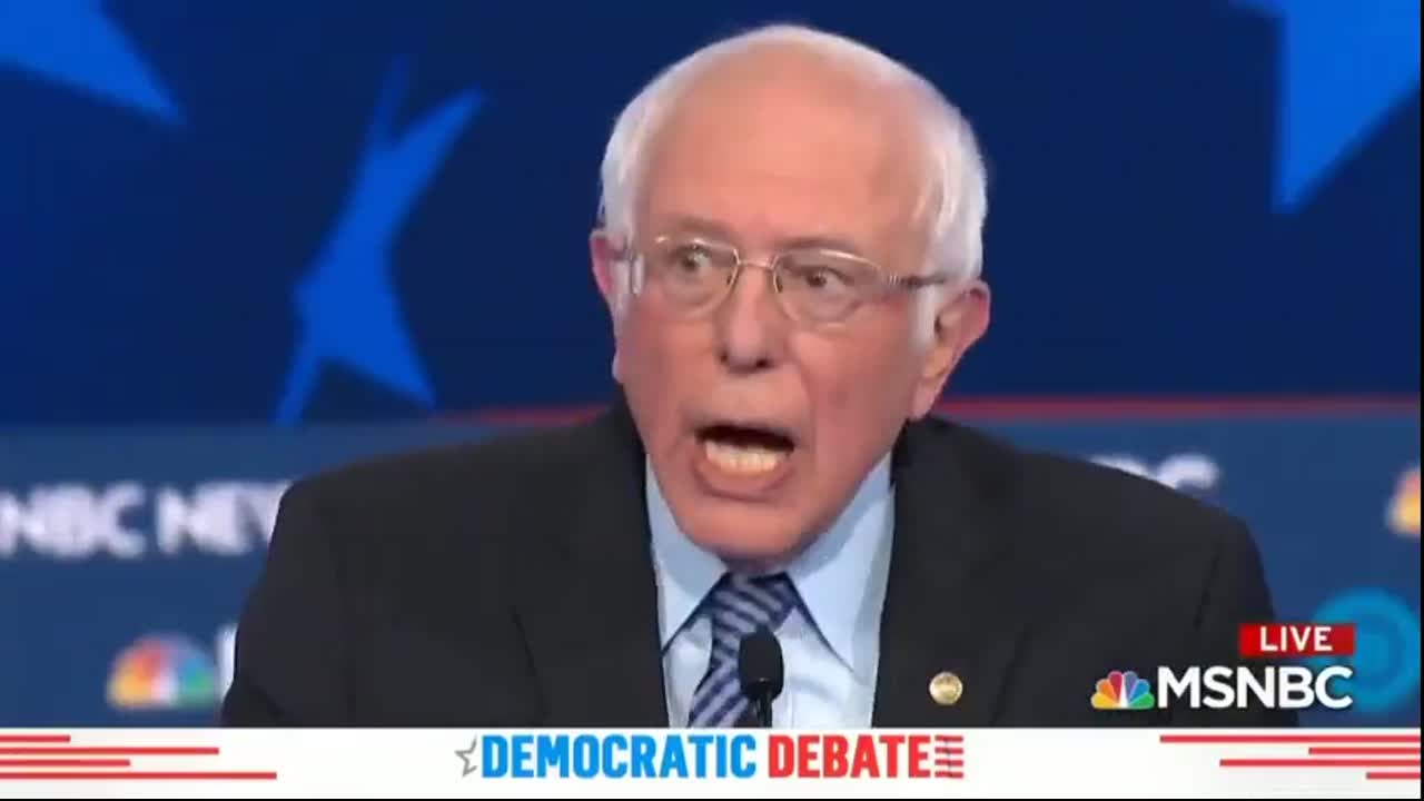 Bernie Sanders - Wow, I would be very surprised