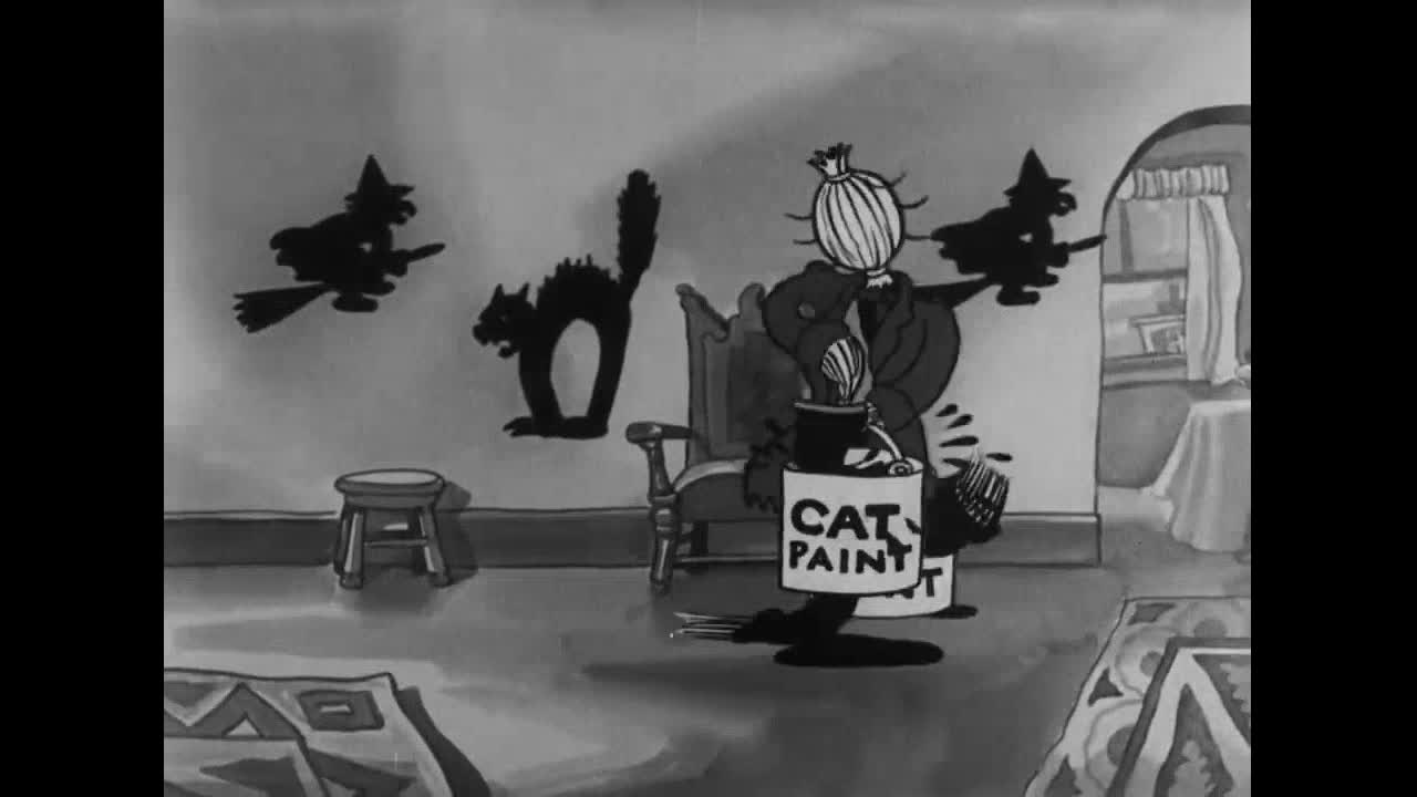 Betty Boop's Halloween Party - Betty Boop Halloween Preparations