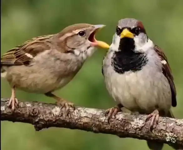 Bird chirping in ear