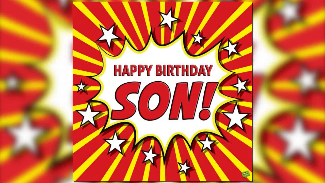 Birthday Wishes Expert - Happy Birthday Son