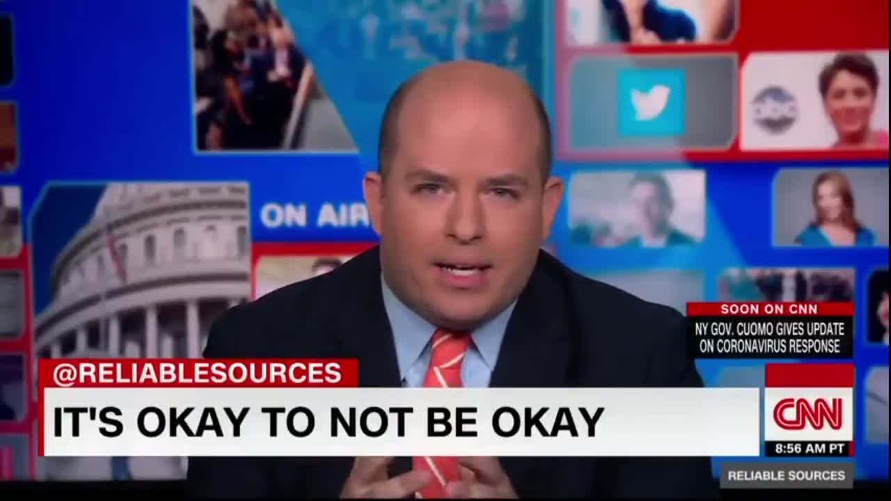 Brian Stelter - It's okay to not be okay right now
