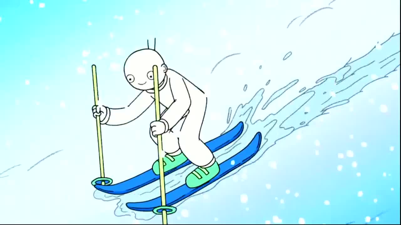 Cartoon Hangover - Love Skiing