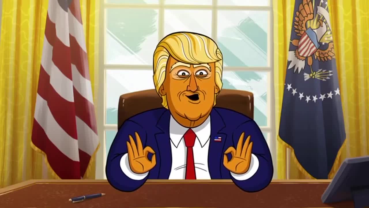 Cartoon President - Wow, Whatta Rush