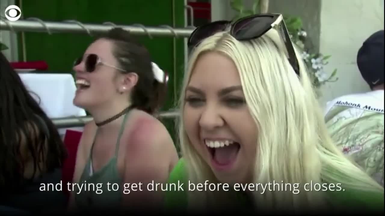 CBS News COVID-19 2020 - Tryna get drunk