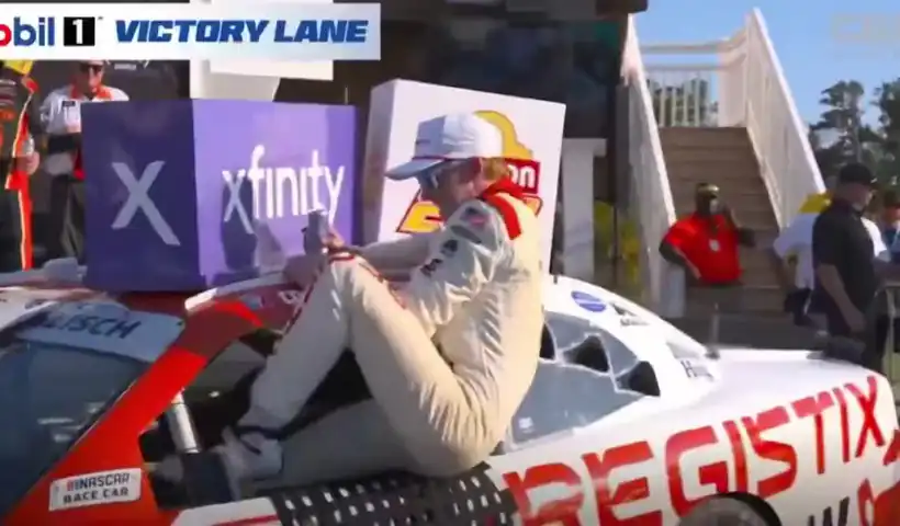 Connor Zilisch - Falling out of NASCAR in victory lane