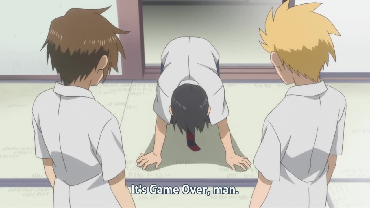 Daily Lives of Highschool Boys Its Game Over Man