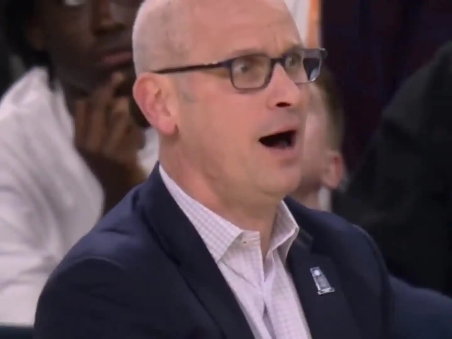 Dan Hurley - Disappointed disbelief