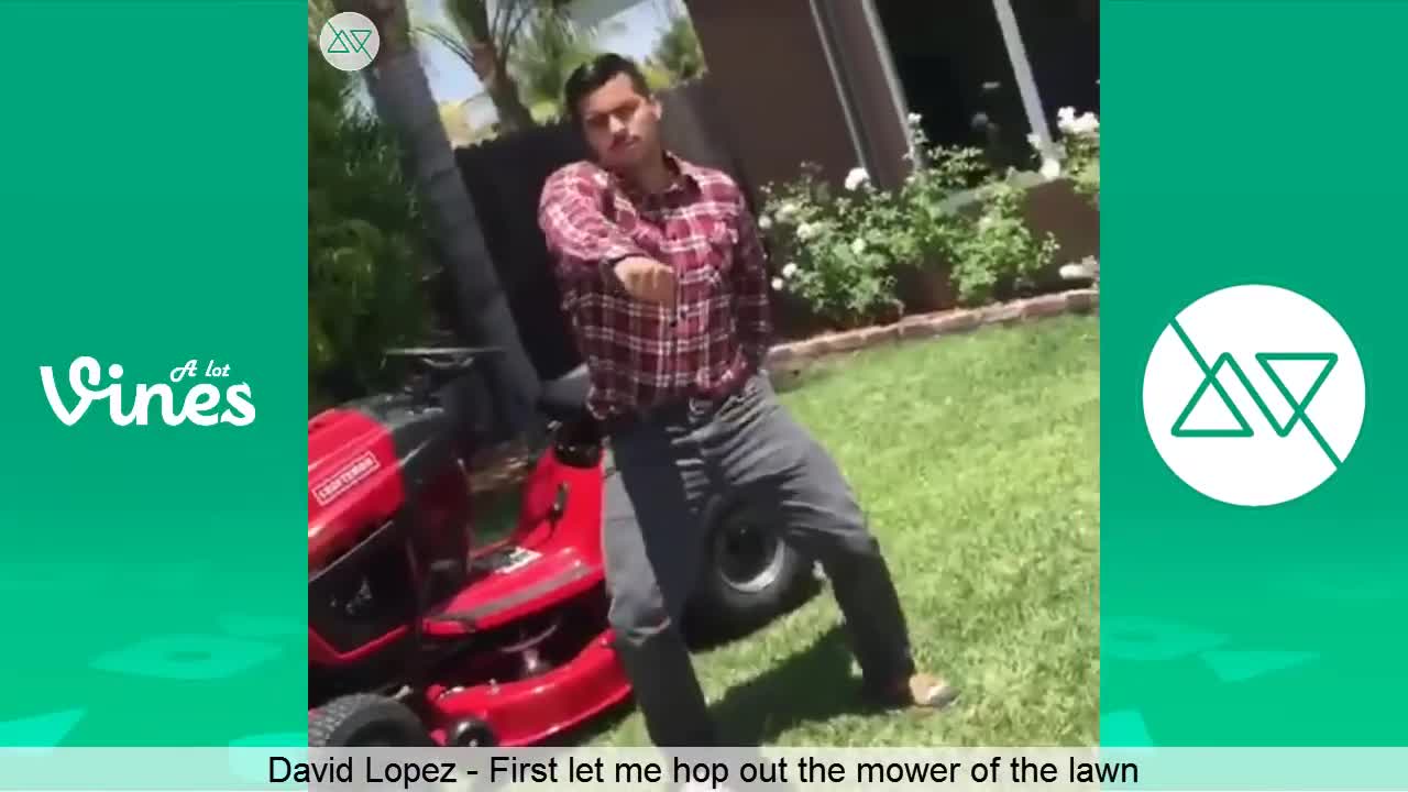 David Lopez Vine - First let me hop out the mower of the lawn