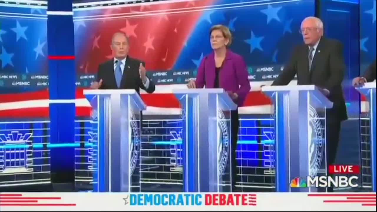 Democratic Debate - Bloomberg rips Bernie