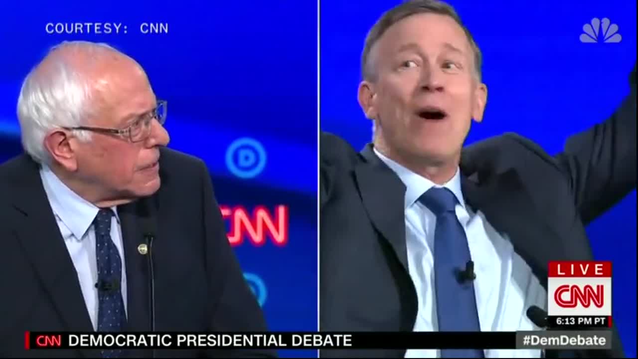 Democratic Debate - Throw your hands up