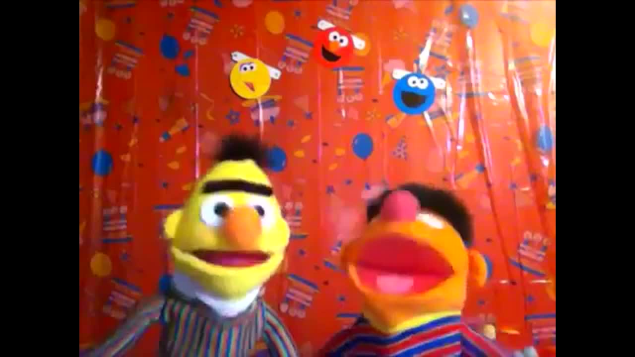 Ernie and bert - Birthday