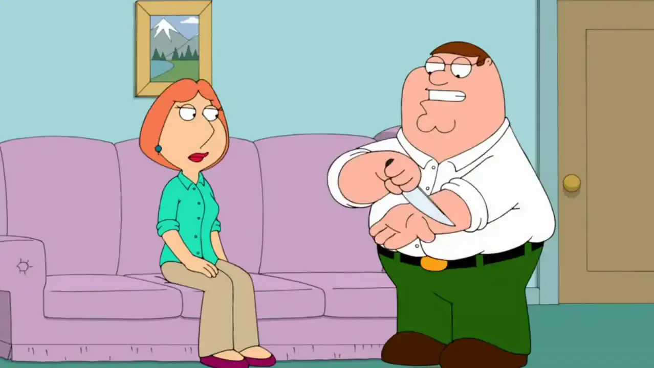 Family Guy - Do I slit my wrists this way?