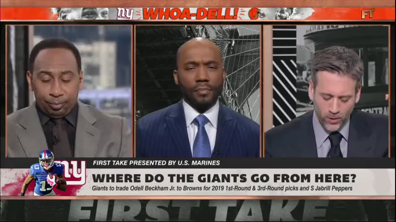 First Take - OBJ joke