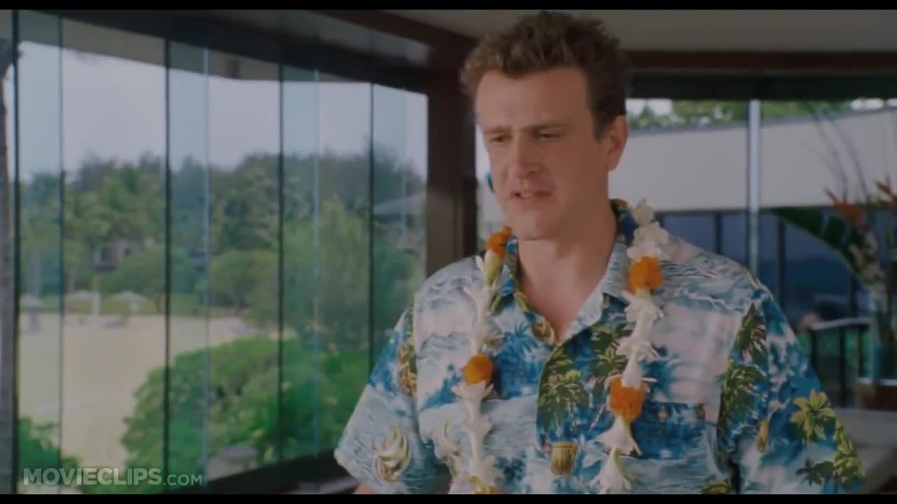 Forgetting Sarah Marshall - I wish I wasn't wearing this shirt