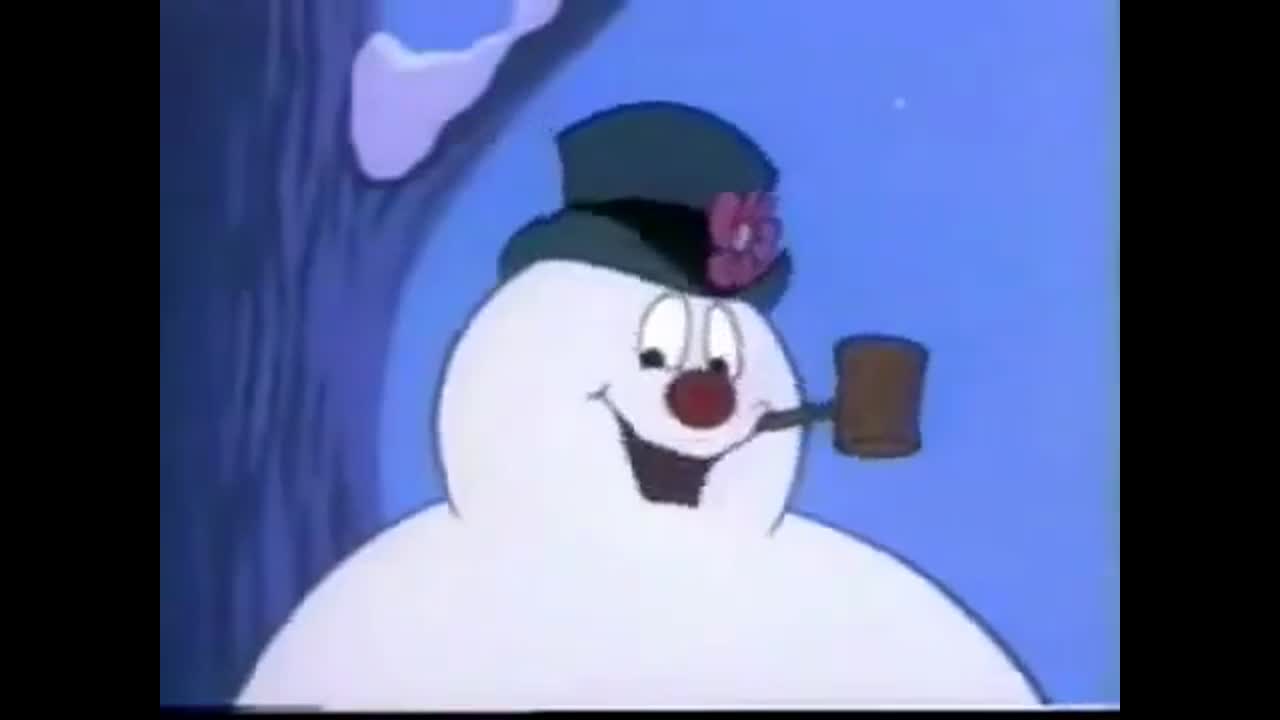 Frosty the Snowman Happy Birthday