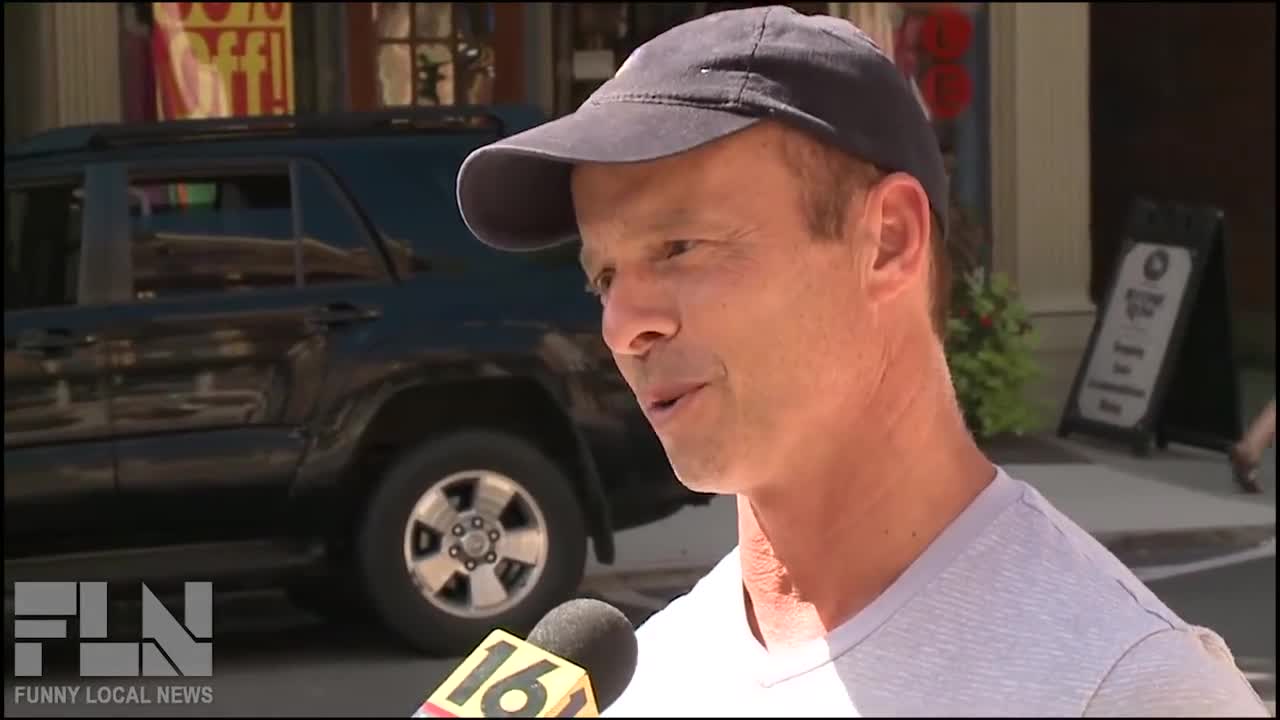 Funny Local News - Parking ticket dispute
