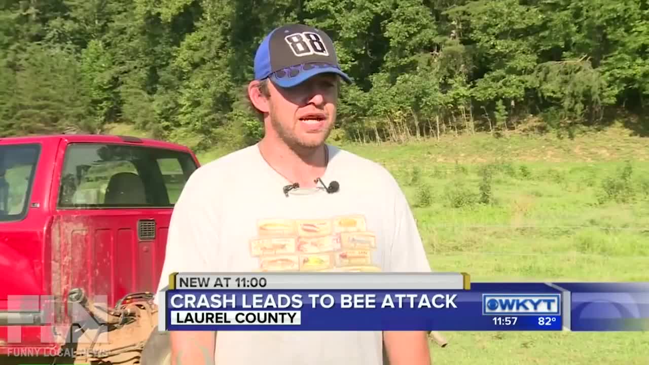 Funny Local News - Well I just got done feedin my chickens