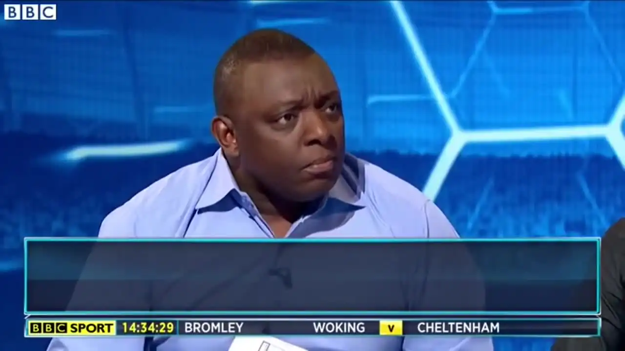 Garth Crooks - He wants to be the star too often