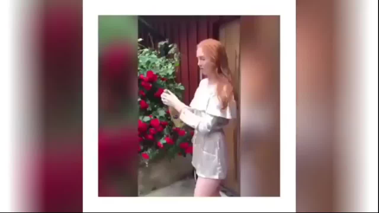 Girl Drops Champagne - Champagne Fail