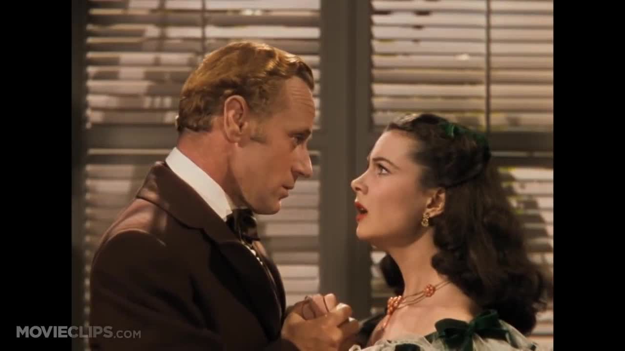 Gone with the Wind - I know I love you and I want to be your wife!