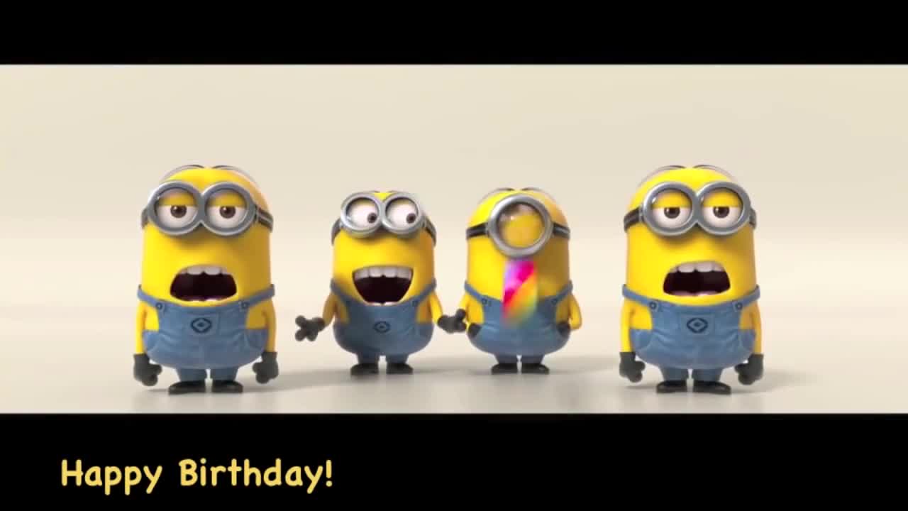 Minions Happy Birthday to you