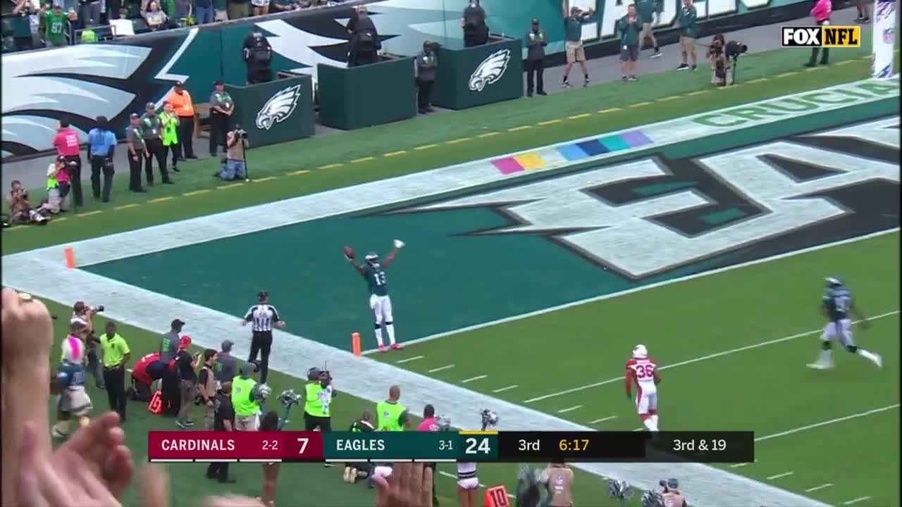 Nelson Agholor Touchdown