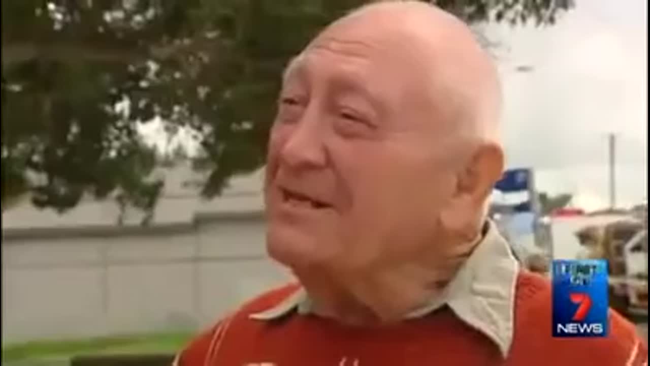 News Channel 7 Old Man Laughing