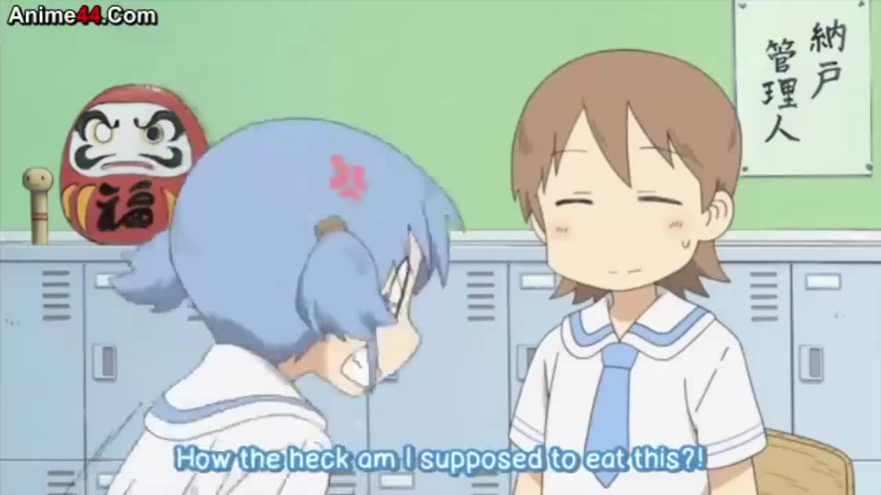 Nichijou How the Heck Am i Supposed to Eat This