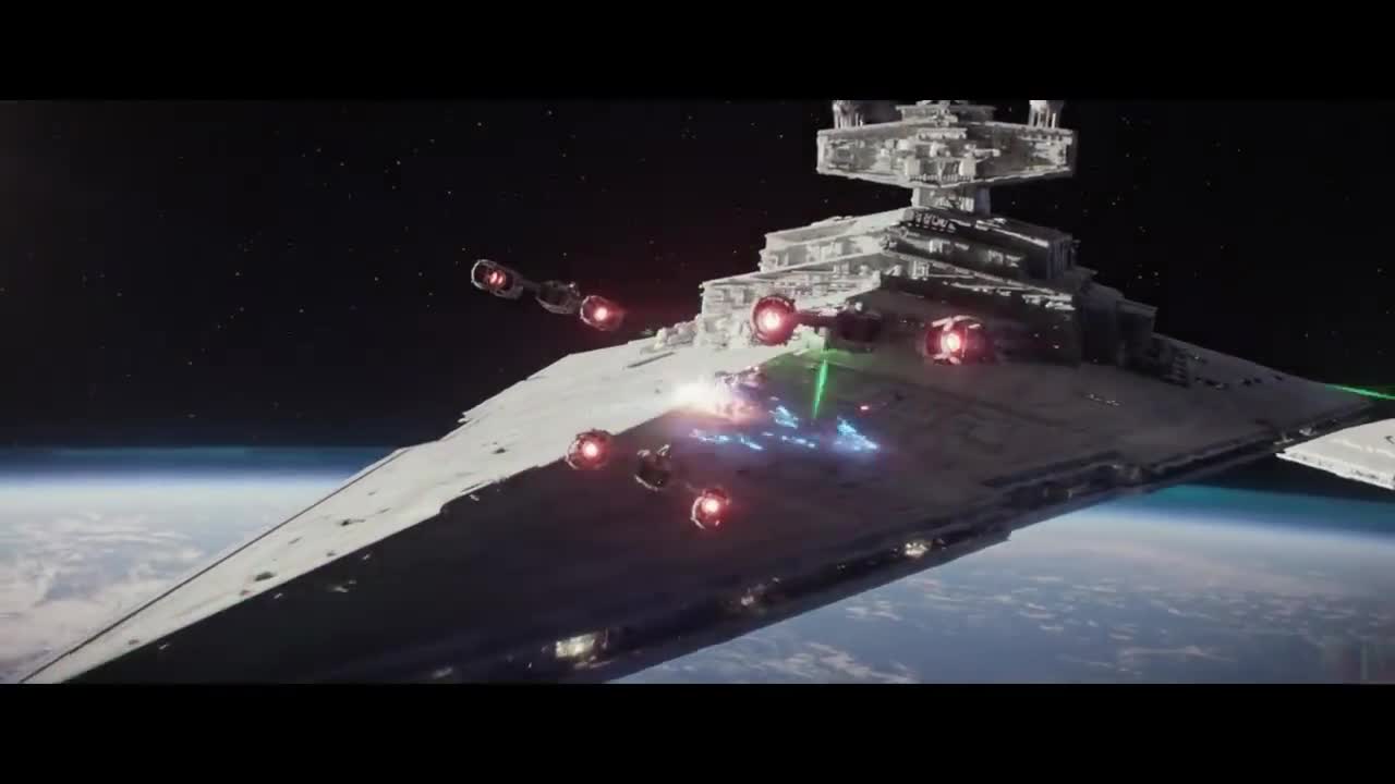 Rogue One Ion Torpedoes Away