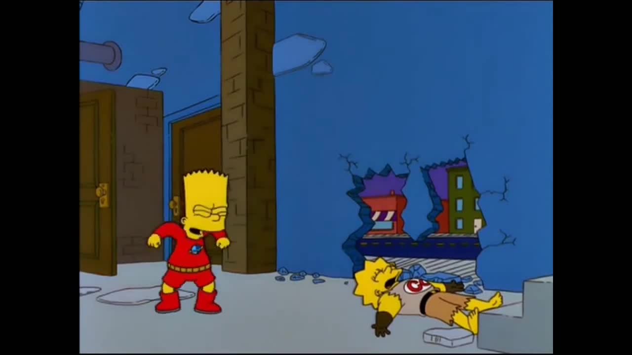 The Simpsons Cant Hit me